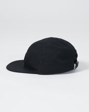 Crown Patch Strapback Hat - Black Hat Kingz