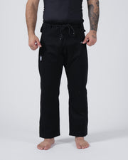Gi Replacement Pants - Cotton Material Jiu Jitsu Gear Kingz A00 Black