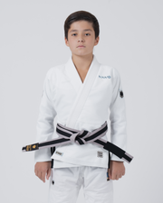 Nano 3.0 Youth Jiu Jitsu Gi - White Jiu Jitsu Gear Kingz M0000 White