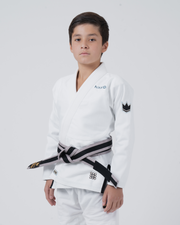 Nano 3.0 Youth Jiu Jitsu Gi - White Jiu Jitsu Gear Kingz