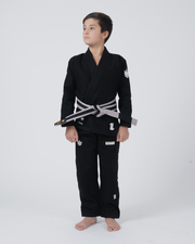 The ONE V2 Kids BJJ Gi - Black Jiu Jitsu Gear Kingz
