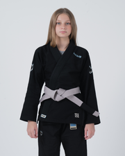 Nano 3.0 Youth Jiu Jitsu Gi - Black Jiu Jitsu Gear Kingz M0000 Black