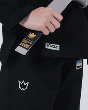 Nano 3.0 Youth Jiu Jitsu Gi - Black Jiu Jitsu Gear Kingz
