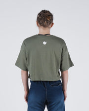 Slant Women's Crop Top Streetwear Kingz