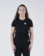 Kore Women's Tee Streetwear Kingz XS Black