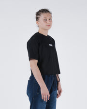 Slant Women's Crop Top Streetwear Kingz