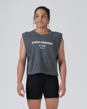 HQ Women's Crop Tank Streetwear Kingz