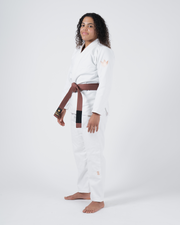 The ONE V2 Women's Jiu Jitsu Gi - White Jiu Jitsu Gear Kingz