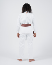 The ONE V2 Women's Jiu Jitsu Gi - White Jiu Jitsu Gear Kingz