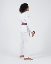 The ONE V2 Women's Jiu Jitsu Gi - White Jiu Jitsu Gear Kingz