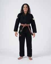 The ONE V2 Women's Jiu Jitsu Gi - Black Jiu Jitsu Gear Kingz