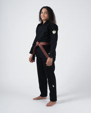 The ONE V2 Women's Jiu Jitsu Gi - Black Jiu Jitsu Gear Kingz