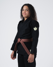 The ONE V2 Women's Jiu Jitsu Gi - Black Jiu Jitsu Gear Kingz