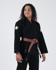 The ONE V2 Women's Jiu Jitsu Gi - Black Jiu Jitsu Gear Kingz