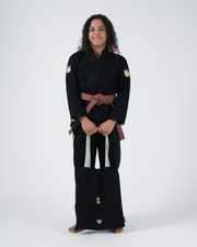 The ONE V2 Women's Jiu Jitsu Gi - Black Jiu Jitsu Gear Kingz