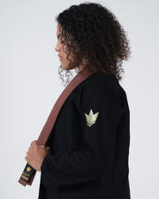 The ONE V2 Women's Jiu Jitsu Gi - Black Jiu Jitsu Gear Kingz