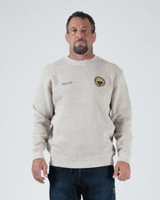 Jiu Jitsu Club Crewneck Streetwear Kingz XS Latte