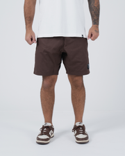 Casual Gi Shorts - Brown No-Gi & Compression Kingz