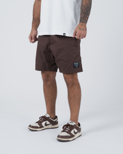Casual Gi Shorts - Brown No-Gi & Compression Kingz