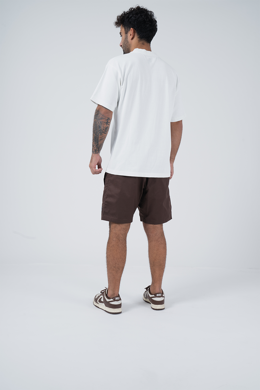 Short Gi décontracté - Marron