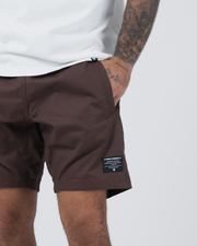 Casual Gi Shorts - Brown No-Gi & Compression Kingz