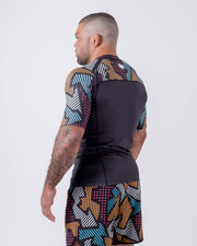 Patchwork Rashguard Rash Guards Kingz