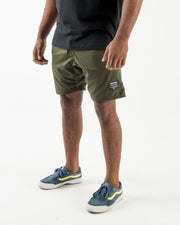 Casual Gi Shorts - Military Green No-Gi & Compression Kingz