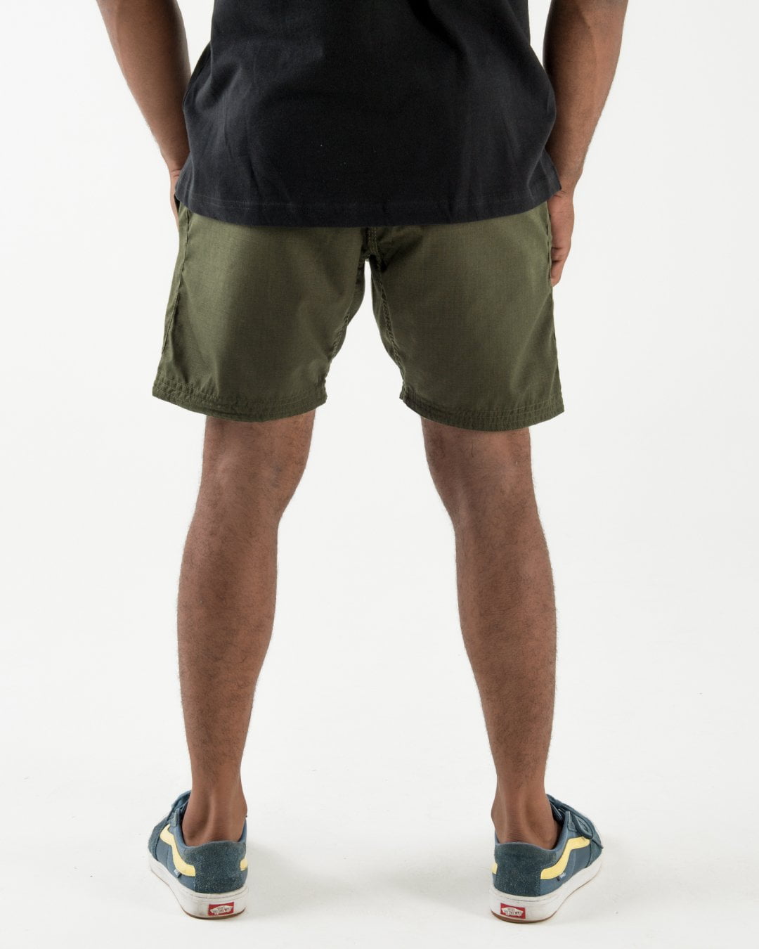 Casual Gi Shorts - Military Green