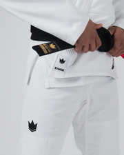The ONE V2 Jiu Jitsu Gi - White Jiu Jitsu Gear Kingz