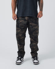 Casual Rip Stop Gi Pants - Camo Jiu Jitsu Gear Kingz A00 Camo