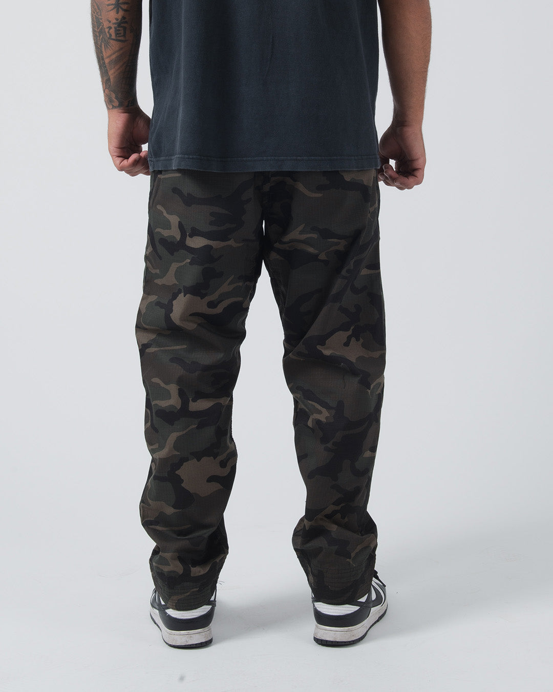 Casual Rip Stop Gi Pants - Camo