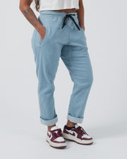 Casual Gi Pant - Light Denim Jiu Jitsu Gear Kingz