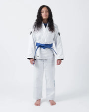 KINGZ-Nano 3.0 Womens Jiu Jitsu Gi - White-