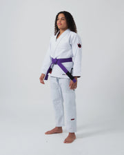 Ultralight 2.0 Women's Jiu Jitsu Gi - White Jiu Jitsu Gear Kingz