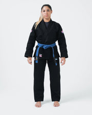 Empowered Women's Jiu Jitsu Gi - Black Jiu Jitsu Gear Kingz