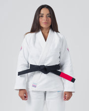 Empowered Women's Jiu Jitsu Gi - White Jiu Jitsu Gear Kingz