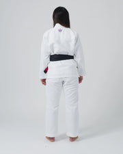 Empowered Women's Jiu Jitsu Gi - White Jiu Jitsu Gear Kingz