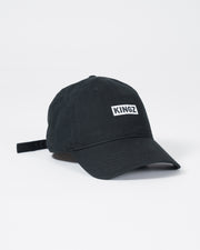 Slant Dad Hat - Black Hat Kingz