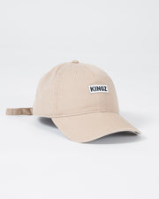Slant Dad Hat - Khaki Hat Kingz