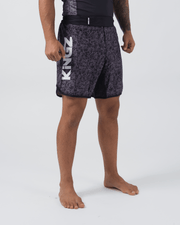 Night Camo Shorts Shorts KingzKimonos.com