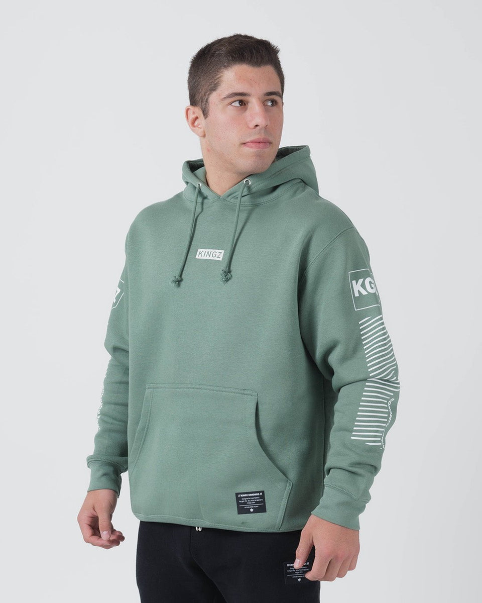 Kingz Slant Bar Pullover Hoodie | kingzkimonos.com