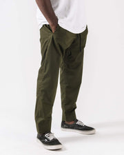 Casual Rip Stop Gi Pants - Military Green Jiu Jitsu Gear Kingz