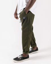 Casual Rip Stop Gi Pants - Military Green Jiu Jitsu Gear Kingz