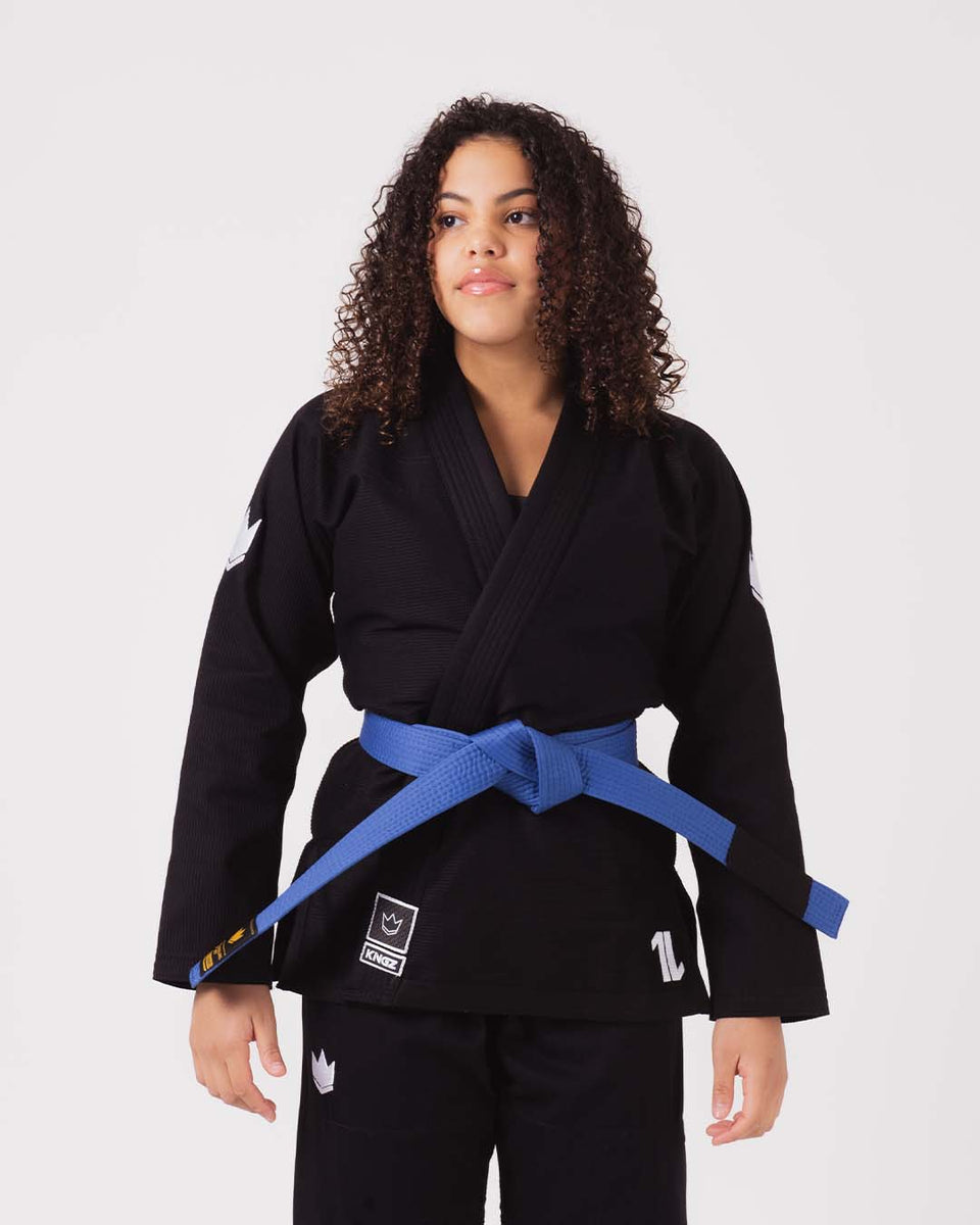 Kimono BJJ (GI) Kingz The One- Black- White belt included – StockBJJ