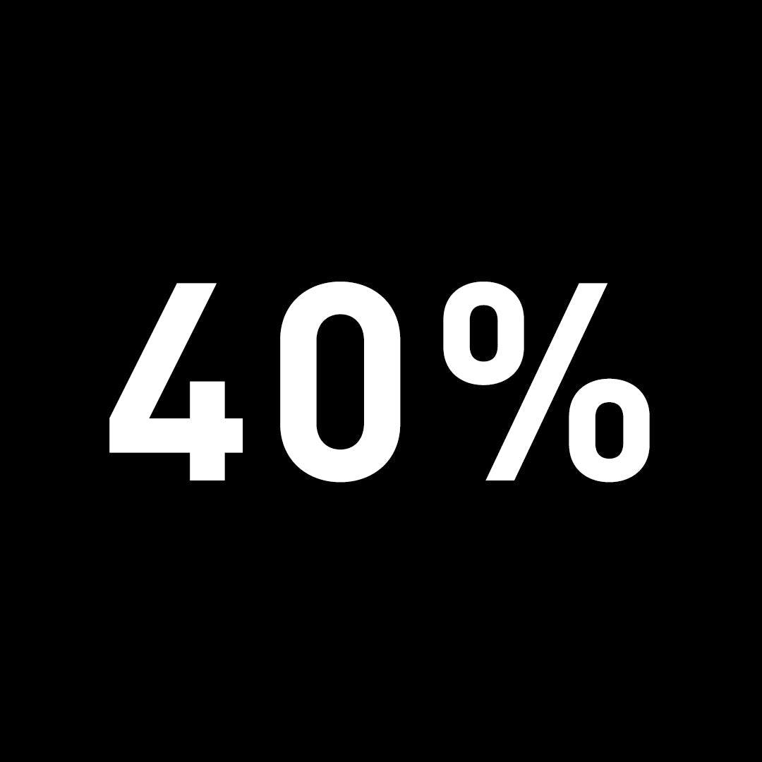 40% OFF