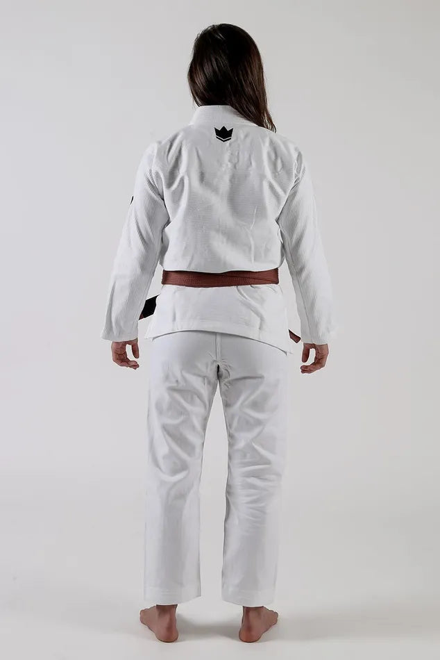 The ONE Womens Jiu Jitsu Gi - Blanc - Ceinture blanche GRATUITE