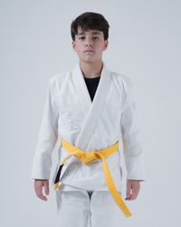 Born to Rule Youth Jiu Jitsu Gi - White