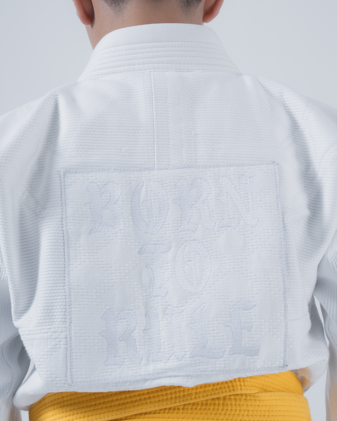 Born to Rule Youth Jiu Jitsu Gi - White