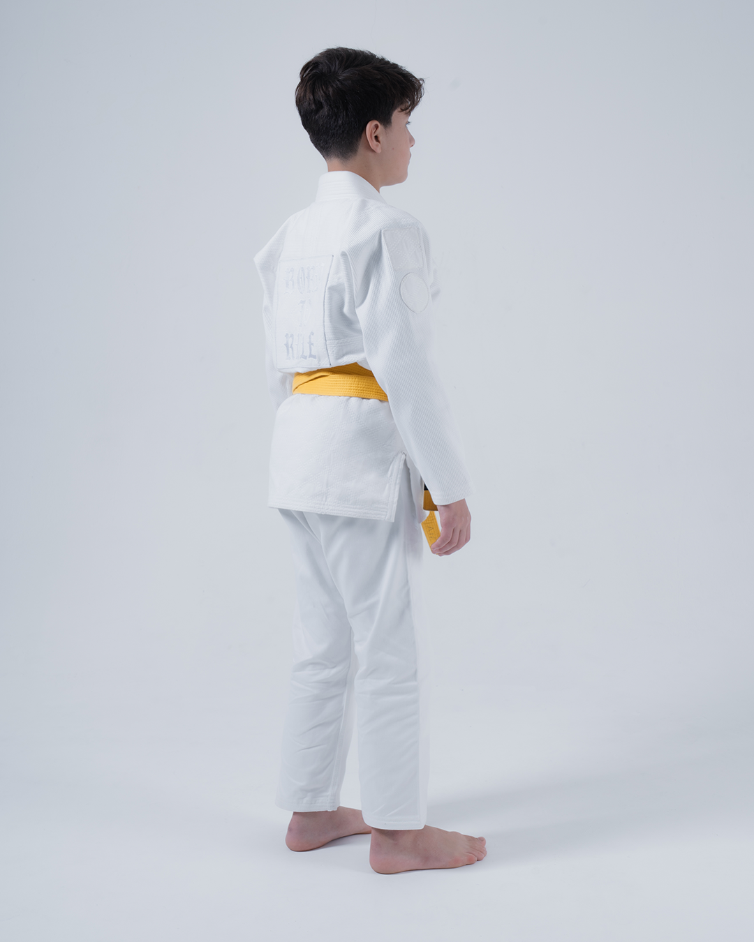 Born to Rule Youth Jiu Jitsu Gi - White