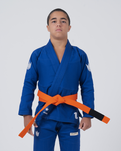 Kimono de JJB pour enfants Kingz The ONE V2 - Bleu